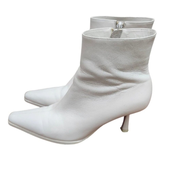 AUTHENTIC Raye Leather Boot in white Size 7.5 - Picture 6 of 13